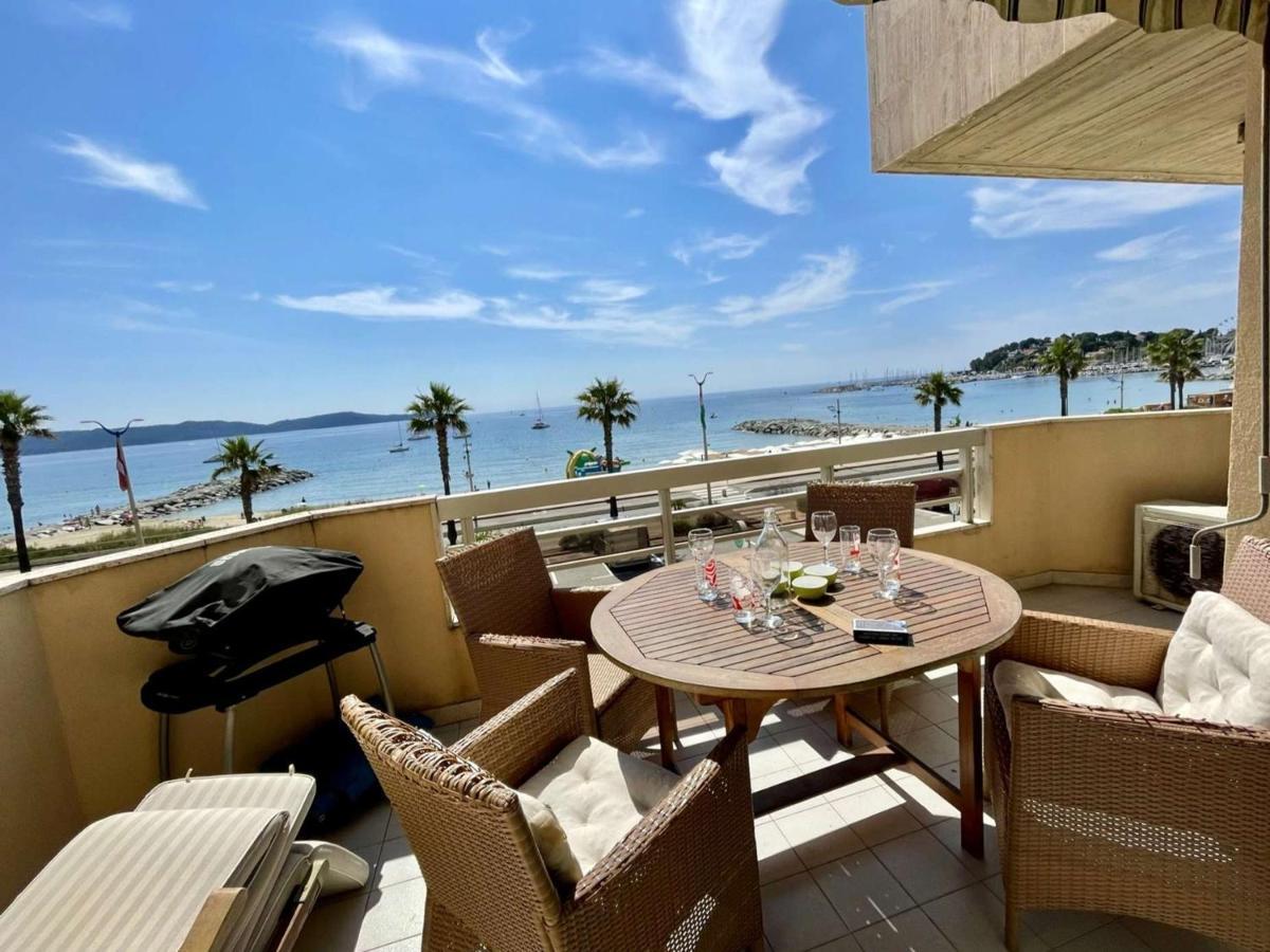 Superbe Apt 2P Front De Mer Pour 4 Pers Avec Terrasse - Cavalaire-Sur-Mer - Fr-1-226B-162 Esterno foto